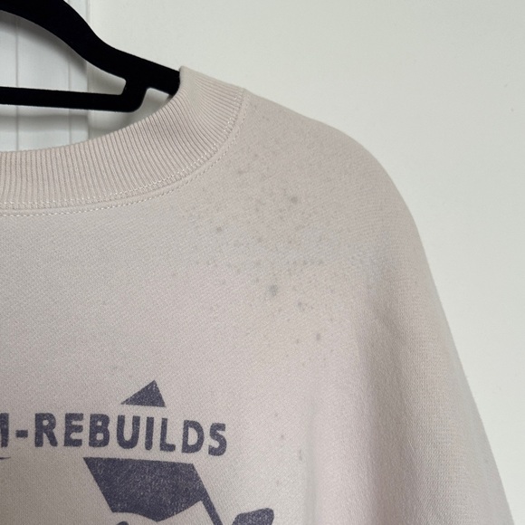 ABERCROMBIE Ford Beige Crewneck Sweater - Picture 3 of 4